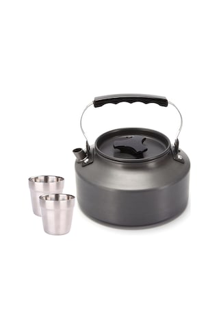Reedark 1.1l Aluminium Çadır Çay Potu İle 2 Paslanmaz Çelik Bardak, Hafif Taşınabilir, Anti-askıntı, Outdoor Kamp Piknik İçin Diğer