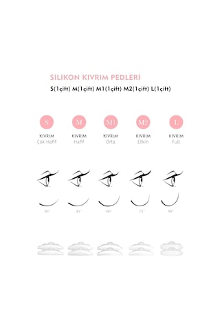 Lash Lıft Kirpik Lifting Seti, Lash Lift, Kaş & Kirpik Perma Seti Std Set