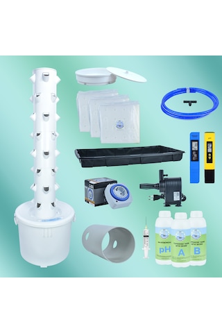 Dikey Hidroponik Sistem Set-3