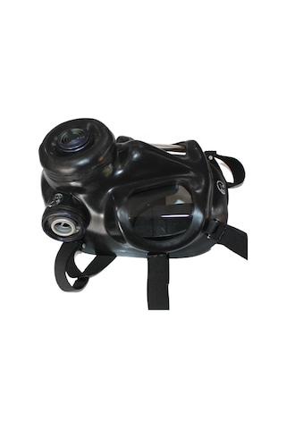 MKE SR6-S Tam Yüz Askeri Gaz Maskesi + 2 Adet KBRN D12 Filtre NBC
