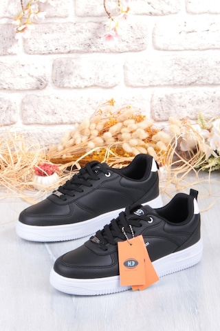 M.p 252 6049 Rahat Hafif Orijinal Ürün Erkek Sneaker Spor Ayakkabı Siyah - Beyaz