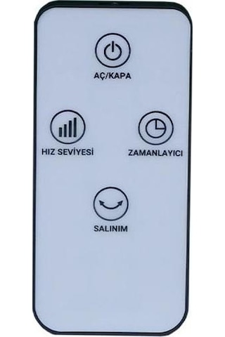 Vals Baleno Sf8baac 3d Gri Ayaklı Vantilatör