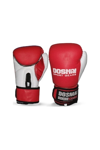 Dosmai Profesyonel Boks Kick Boks Eldiveni Kırmızı El351 Kırmızı