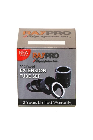 Yeni Raypro Manuel Makro Extension Uzatma Tüpü Seti Pentax Uyumlu