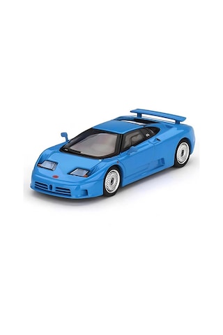 Mini Gt 1:64 Bugatti Eb110 Gt Blue Bugatti