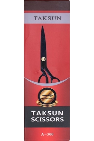 Taksun Terzi Makası A-300 Siyah