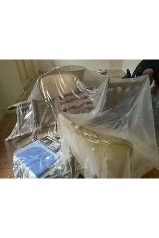 pass Hışır Koruma Boya Örtüsü-32m2-25 Adet-eşyalarınız Temiz Kalır-sonradan Temizlik Yapmak Gerektirmez