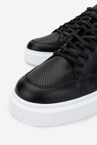 Valmenti Erkek Hakiki Deri Siyah Deri Sneakers & Spor Ayakkabı 352 22308 Erk Ayk Y25 Sıyah Dr Siyah