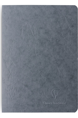 Clairefontaine Age Bag Stapled A5 Çizgili Defter Gri 733165c