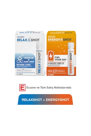 Relaxshot 7 Shot & Energy 7 Shot