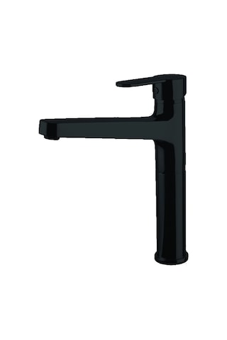Newarc Domino Çanak Tipi Lavabo Bataryası Siyah