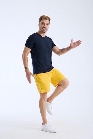 Zoma Spor Fitness Koşu Şortu - Hector Sarı