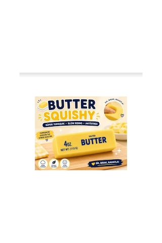 Squishy Butter Yumuşak Stres Oyuncağı