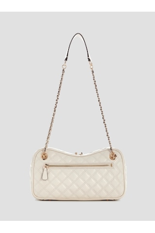 Guess Giully Ii Kadın El Çantası-qg967309 Ekru