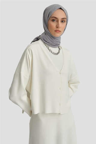 Armine Örme Hırkalı Takım 25kd6816 Ekru Krem