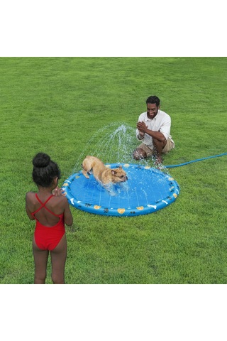 Bestway 52699 Fetchin' Fun Evcil Hayvan İçin Su Oyun Matı