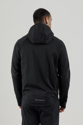 Airlife Power 22 Cr Line Tam Boy Fermuarlı Erkek Kapüşonlu Sweatshirt Siyah