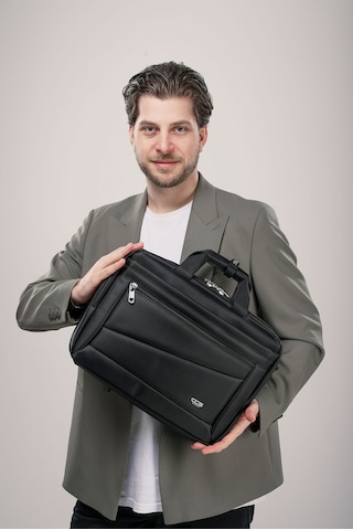 Ççs Erkek Evrak Çantası Ccs71464 Siyah Siyah