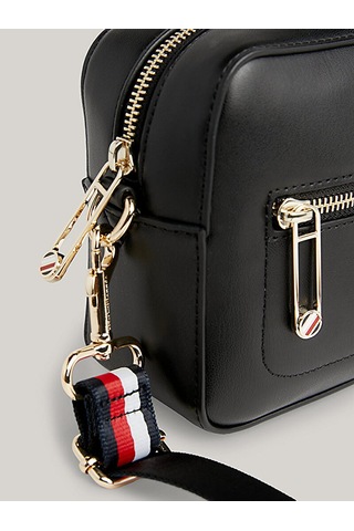 Tommy Hilfiger Kadın Çapraz Çanta Aw0aw15864bds Siyah