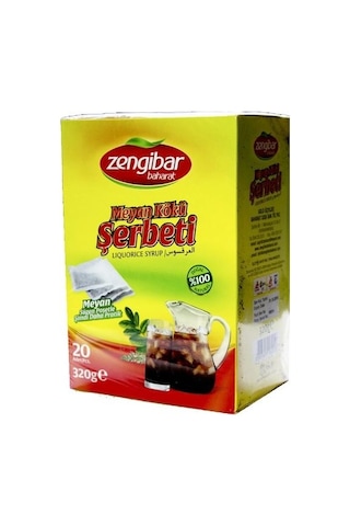Zengibar Meyan Kökü Şerbeti Süzen Poşet 6 x 320 G Zengibar Meyan Kökü Şerbeti Süzen Poşet 6 x 320 G