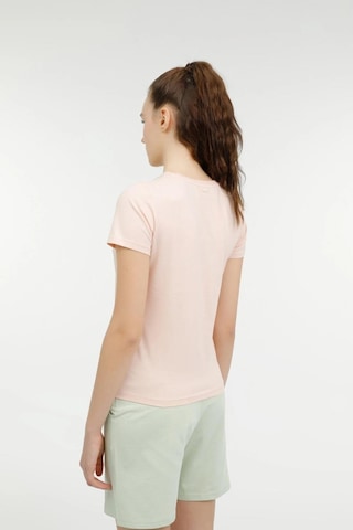 Lumberjack 11ct122 Basıc C Neck 4fx Somon Kadın Kısa Kol T-shirt 101503778 001