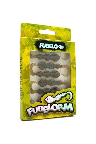 Fubelo Fubelorm 6 Cm Kokulu Silikon Balık 8 Pcs Naturel