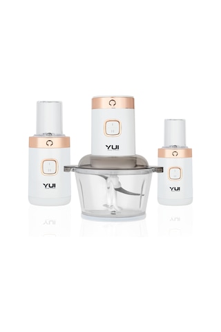 Yui M-2001 300 W 3'ü 1 Arada Blender Seti