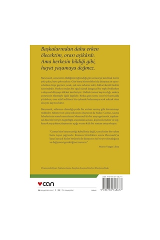 Yabancı  -  Albert Camus  - Can Yayınları