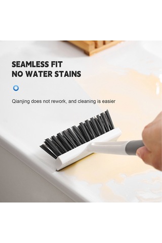 Lekesiz Oturma Odası Pencere Temizliği İçin İnsanlaştırılmış Saplı Ergonomik Çift Taraflı Cam Temizleyici