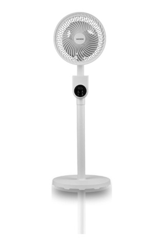 Woox 8 Inch Otomatik Sağ Sol Salınımlı Uzaktan Kumandalı Dokunmatik Ekran 86 Cm Zaman Ayarlı Vantilatör