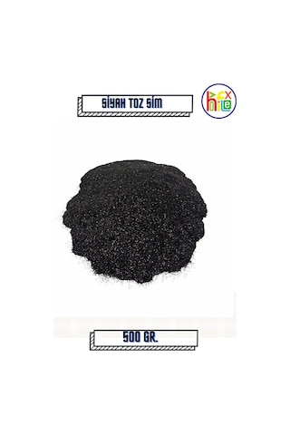 Toz Sim Siyah Renk 500 Gr