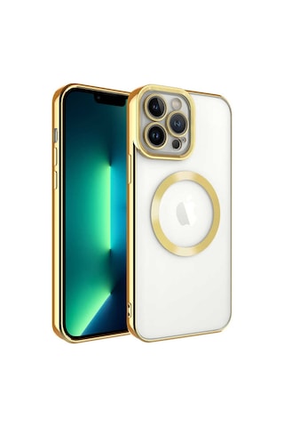 Apple Uyumlu iPhone 13 Pro Kılıf Magsafe Wireless Şarj Özellikli Setro Kılıf