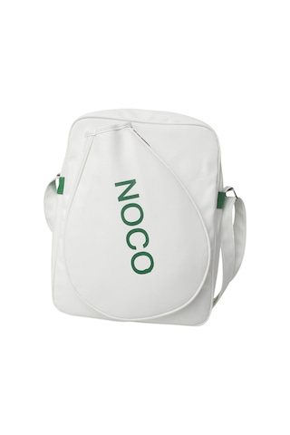 Suntek Tenis Çantası Raketi Badminton Pickleball Kürekleri Beyaz