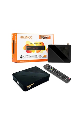 Turbo Pro 4gb Ram 256 Mb Dahili Hafıza Lınux Tabanlı Dahili Wifi Full Hd Mini Uydu Alıcısı