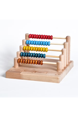 El Yapımı Ahşap Abaküs: Çocuklar İçin Zeka Geliştirici Eğitici Oy