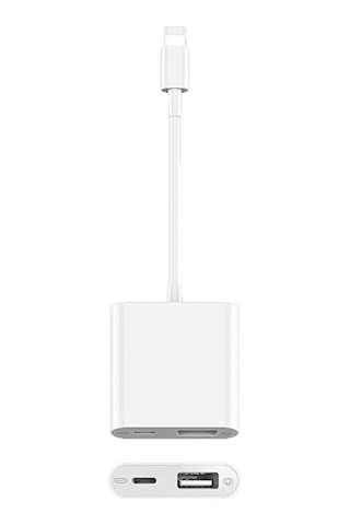 Jopus Universal Lightning Sarj USB Otg JO-IP08 Beyaz