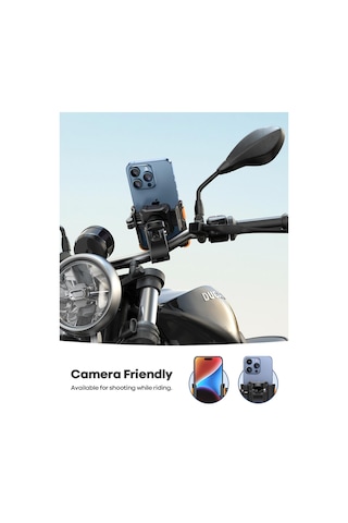 Lamicall Motosiklet Ve Bisiklet Telefon Tutucu Kolay Sök Tak Bp09o