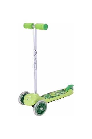 3 Tekerlekli Işıklı Scooter Yeşil