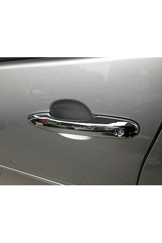 Toyota Corolla Uyumlu 2019 Kapı Kolu Kaplaması Nikelaj Anahtarsız Giriş