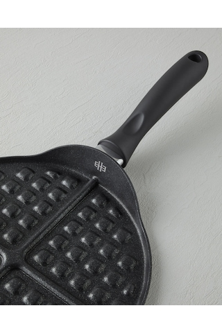 English Home Joypan Premium Waffle Tava 26 Cm Siyah Siyah