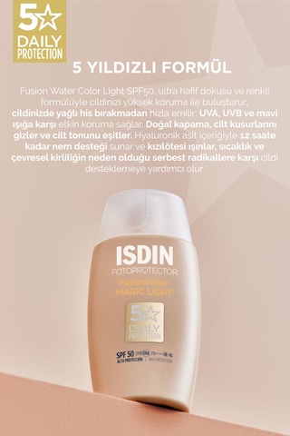 Isdin Fotoprotector Fusion Water Color Magic Spf50 Light 50 ML