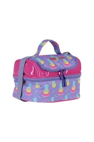 Kaukko Kids Love Ananas Rugan Hologram Beslenme Çantası L7069