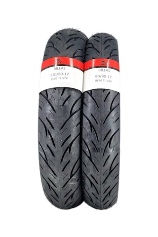 110/80-17 Ve 90/90-17 Tl Tubeless - Dubleks Bl086 Motosiklet Takımı