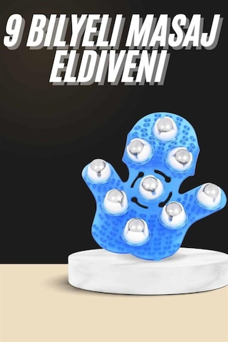 Masaj Eldiveni 9 Bilyeli Palm Masaj Eldiven Tam Vücut Diğer