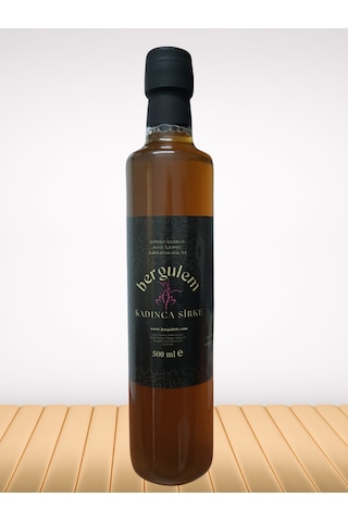 Bergulem Doğal Kadınca Hayıt Sirkesi 500 ML