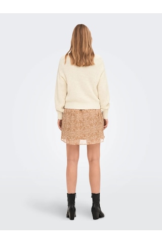 Jdy Jdyjusty L/s Short Cardigan Knt Noos Kadın Hırka 15200418 Krem