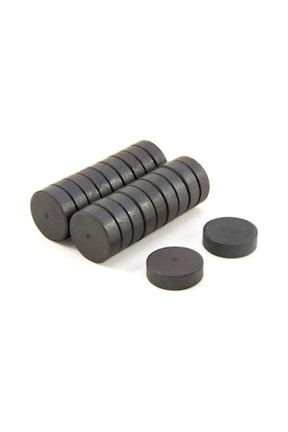 500 Adet 15mmx3mm Yuvarlak-duvar Süs- Kömür Miknatis Nikah Şekeri