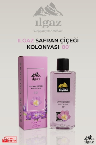 Ilgaz 80 Derece Safran Çiçeği Kolonyası 400 ML