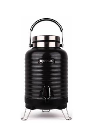 Çelik Family Termos - Igloo - Barrel - 5 Lt - Siyah - 205865 Çok Renkli