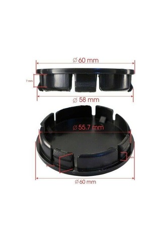 Skull Ace Tuning Damla Geçme Jant Göbeği 4'lü 55mm